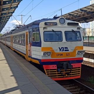 Іконка Telegram каналу Kyiv City Express (кільцева електричка)