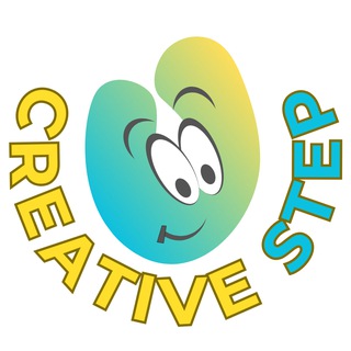 Іконка Telegram каналу u.creative.step - Розвиток дітей. Ігри, головоломки, дитяча творчість.
