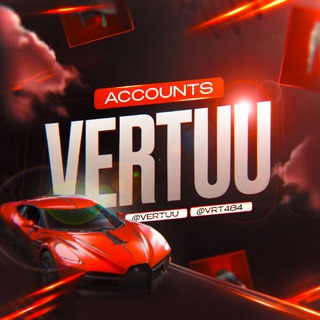Іконка Telegram каналу VERTUU ACCOUNTS