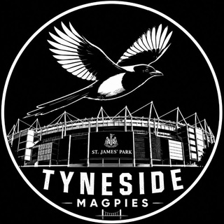 Іконка Telegram каналу Сороки Тайнсайду | Tyneside Magpies | Ньюкасл Юнайтед ФК | Newcastle United FC
