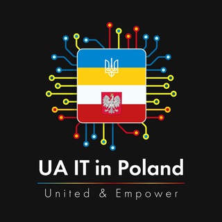 Іконка Telegram каналу UA IT Community in Poland 🇺🇦🇵🇱