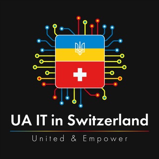 Іконка Telegram каналу UA IT Community in Switzerland 🇺🇦🇨🇭