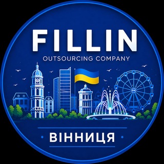 Іконка Telegram каналу FILLIN + Вінниця 🇺🇦