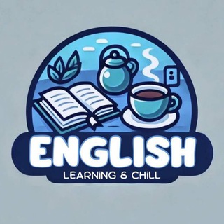 Іконка Telegram каналу English learning and chill