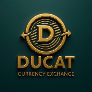 Іконка Telegram каналу DUCAT 🪙 обмін валют (Київ) / Дукат 🪙 CURRENCY EXCHANGE (Kyiv)