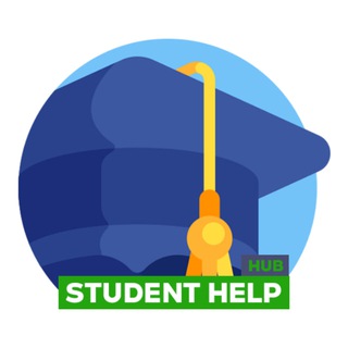 Іконка Telegram каналу Student Help Hub — курсові, реферати, антиплагіат