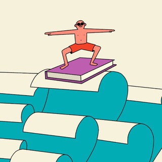 Іконка Telegram каналу Книжкова хвиля
