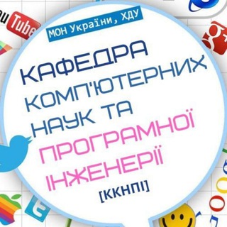 Іконка Telegram каналу Кафедра комп'ютерних наук та програмної інженерії