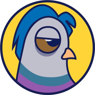 Іконка Telegram каналу ГOЛУБячий дизайн