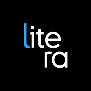 Іконка Telegram каналу litera / шрифти
