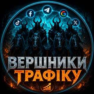 Іконка Telegram каналу Вершники трафіку 🇺🇦