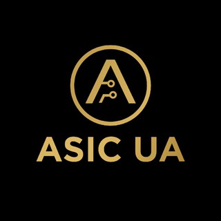 Іконка Telegram каналу AsicUA. Майнінг обладнання