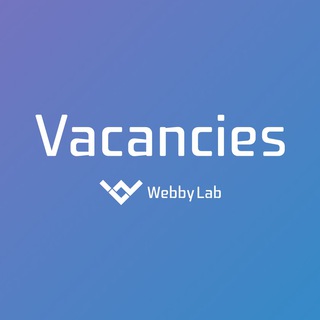 Іконка Telegram каналу WebbyLab - вакансії