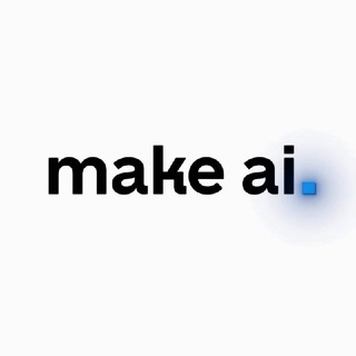 Іконка Telegram каналу make ai.