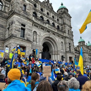 Іконка Telegram каналу Українці Вікторії, Британська Колумбія/Ukrainians in Victoria, BC