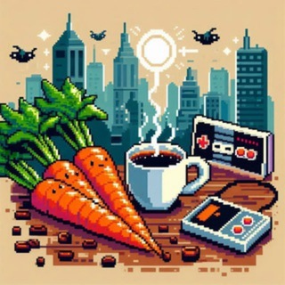 Іконка Telegram каналу Морква з Кавою🥕