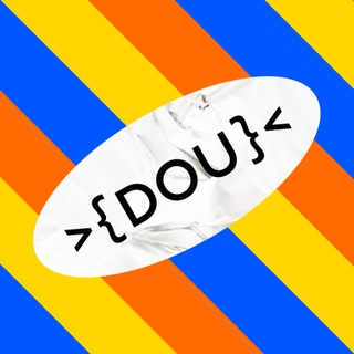 Іконка Telegram каналу DOU | Front-end