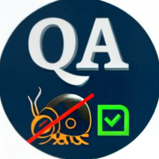 Іконка Telegram каналу All about QA - Все про тестування ПЗ